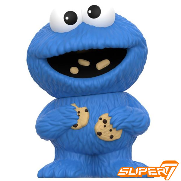 Super 7 Fun! Fun! Sesame Street Cookie Monster Figure